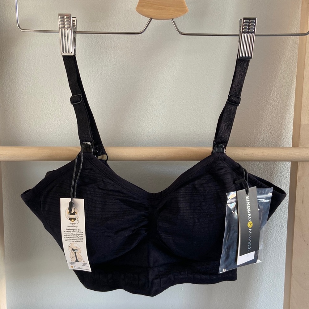 Kindred Bravely Sublime Bra, Black, Size Medium